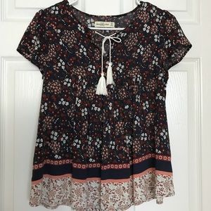 Abercrombie cute floral top